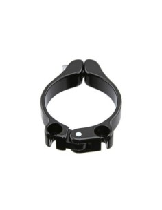 Alloy Clamp-On DoubleCable Housing Stop 31.80 Black.